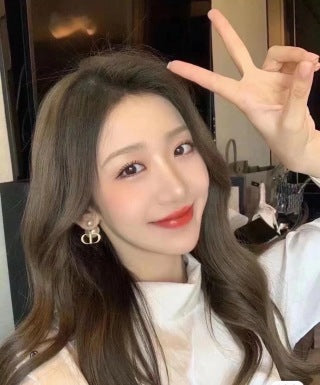 Dior Liora Pearl Orbital CD Stud Earrings