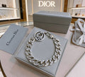 Dior Oblique Engraved Medallion Link Bracelet
